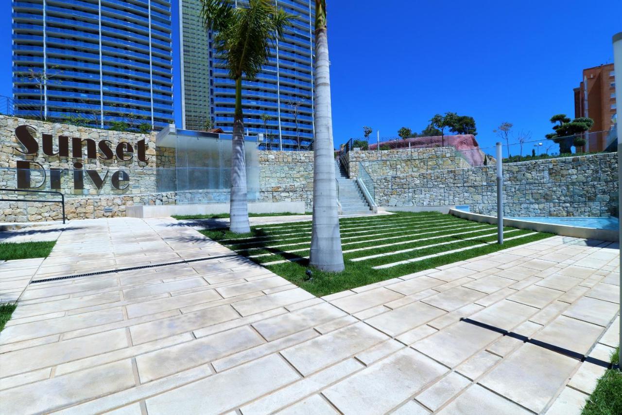 Sunset Drive Resort Apartment 4-8 Poniente Beach Benidorm Eksteriør billede