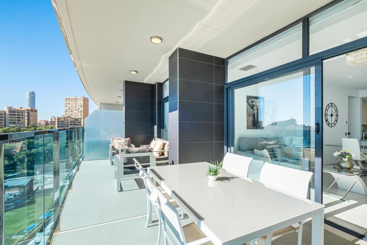 Sunset Drive Resort Apartment 4-8 Poniente Beach Benidorm Eksteriør billede