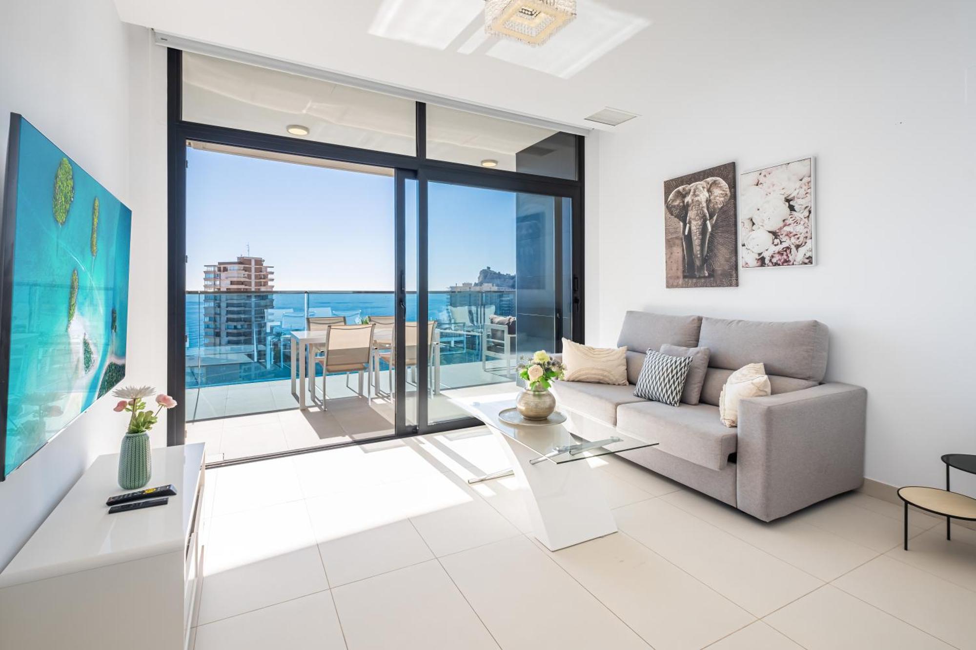 Sunset Drive Resort Apartment 4-8 Poniente Beach Benidorm Eksteriør billede