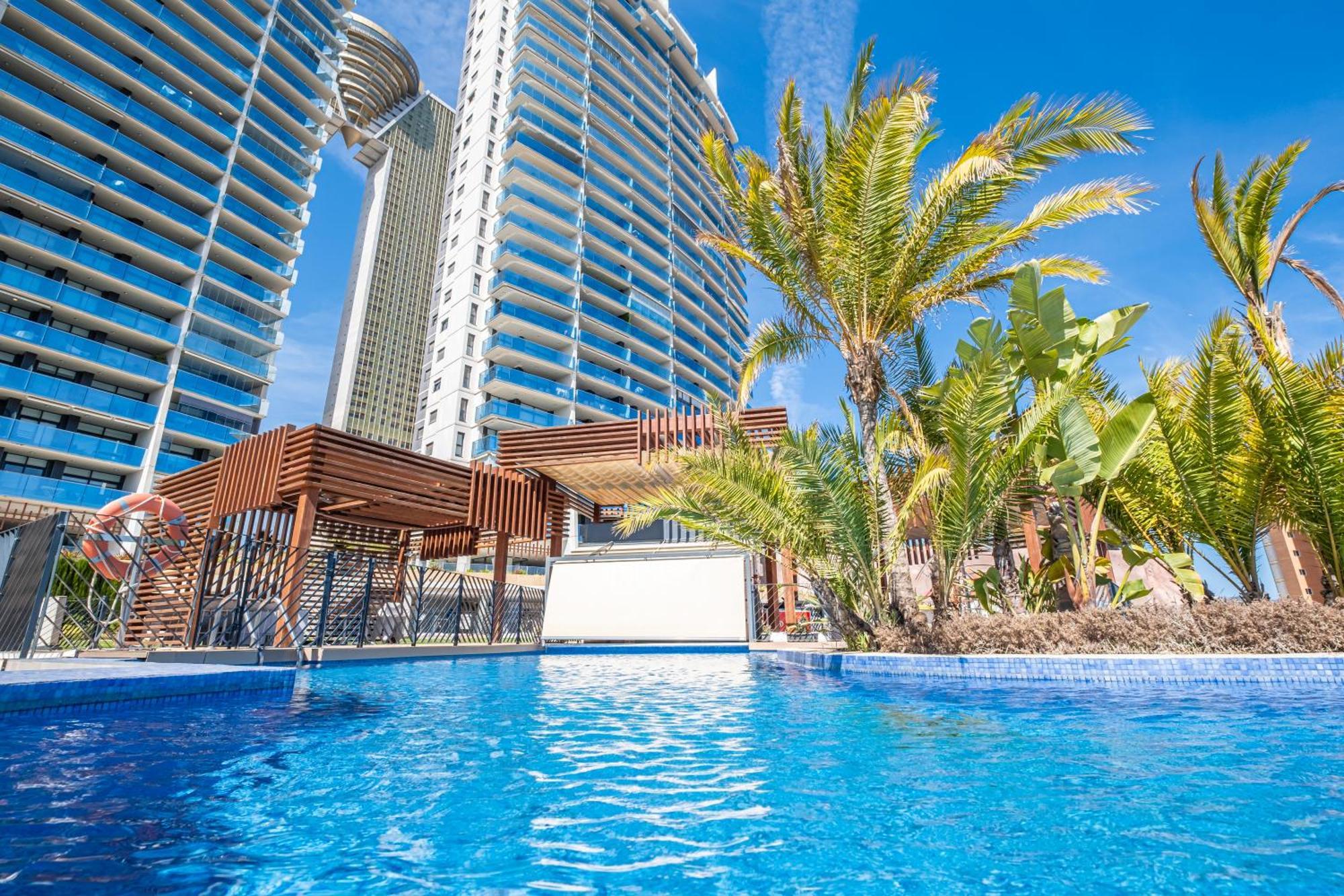 Sunset Drive Resort Apartment 4-8 Poniente Beach Benidorm Eksteriør billede